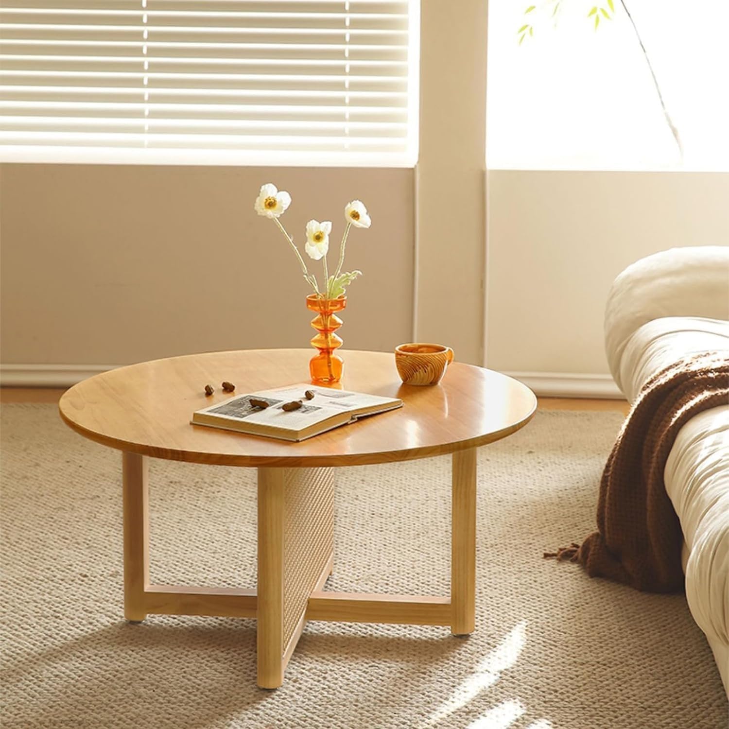 ナイトテーブルベッドサイドテーブル ベッド横 テーブルベッドサイドチェストbedside table drawer床头柜寝室 棚night stand小さめ引き出し付きおしゃれ木製手入れが簡単スリム(C, 40x40x48cm) - 画像 (7)